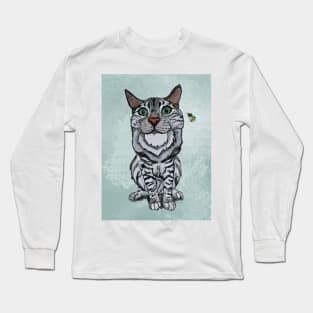 Bite cat Long Sleeve T-Shirt